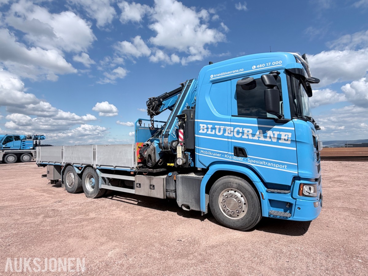 2021 Scania R540 Kranbil / Fassi 42tm med Jibb 