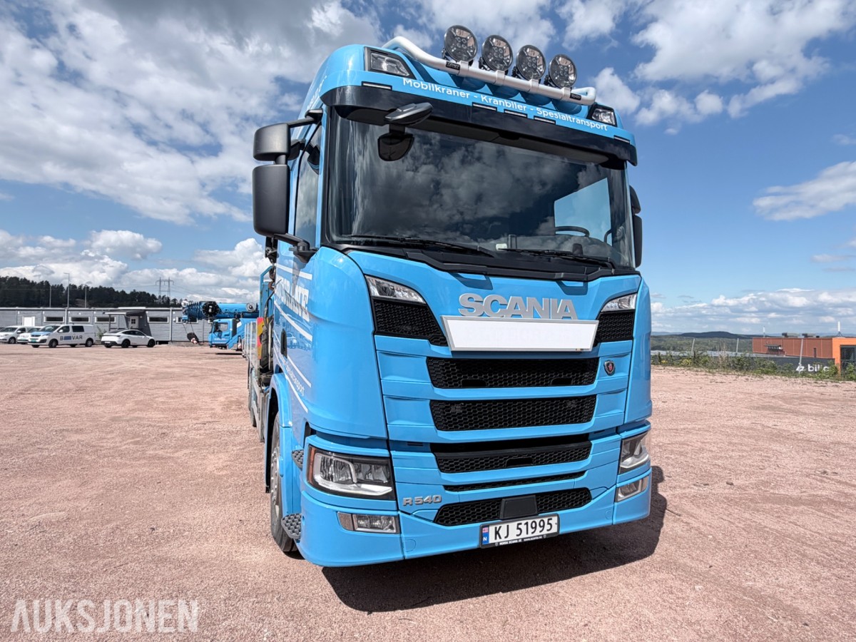 2021 Scania R540 Kranbil / Fassi 42tm med Jibb 
