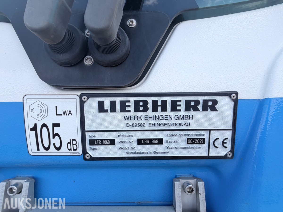 2021 Liebherr LTR 1060 beltekran