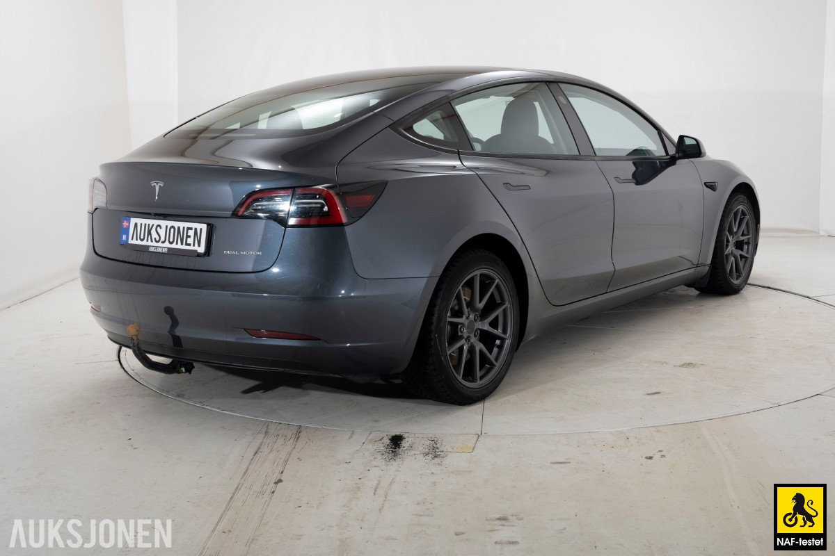 2022 Tesla Model 3 LR AWD HENGERFESTE AUTOPILOT PREMIUM LYD