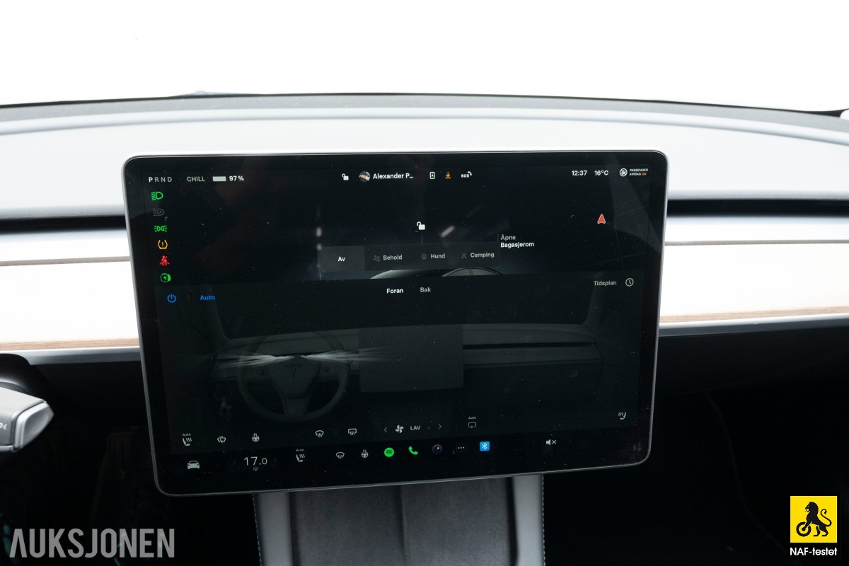 2022 Tesla Model 3 LR AWD HENGERFESTE AUTOPILOT PREMIUM LYD