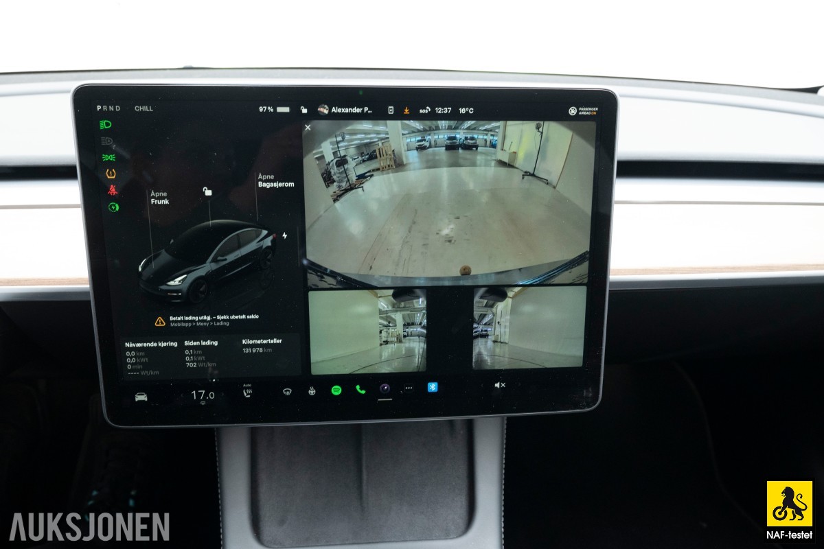2022 Tesla Model 3 LR AWD HENGERFESTE AUTOPILOT PREMIUM LYD