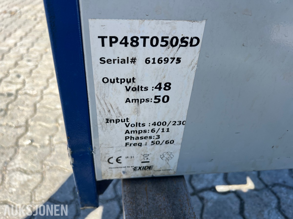 2008 Toyota 7FBEF13 - Batteridrevet Gaffeltruck kunn: 1318 t