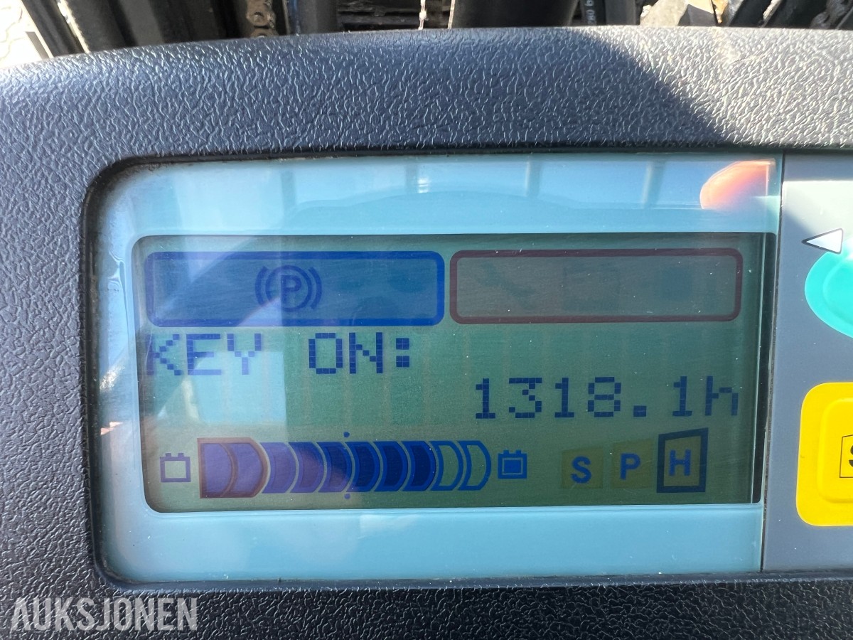 2008 Toyota 7FBEF13 - Batteridrevet Gaffeltruck kunn: 1318 t