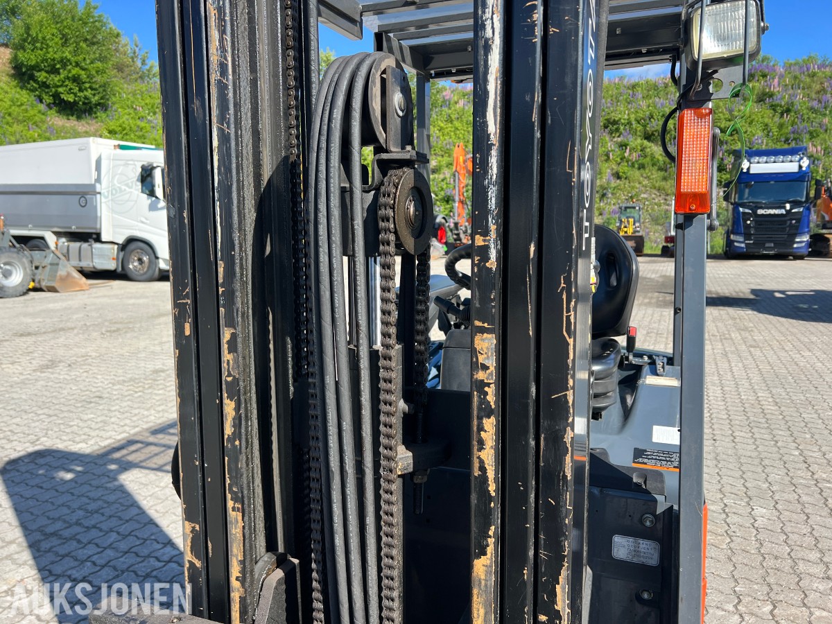 2008 Toyota 7FBEF13 - Batteridrevet Gaffeltruck kunn: 1318 t