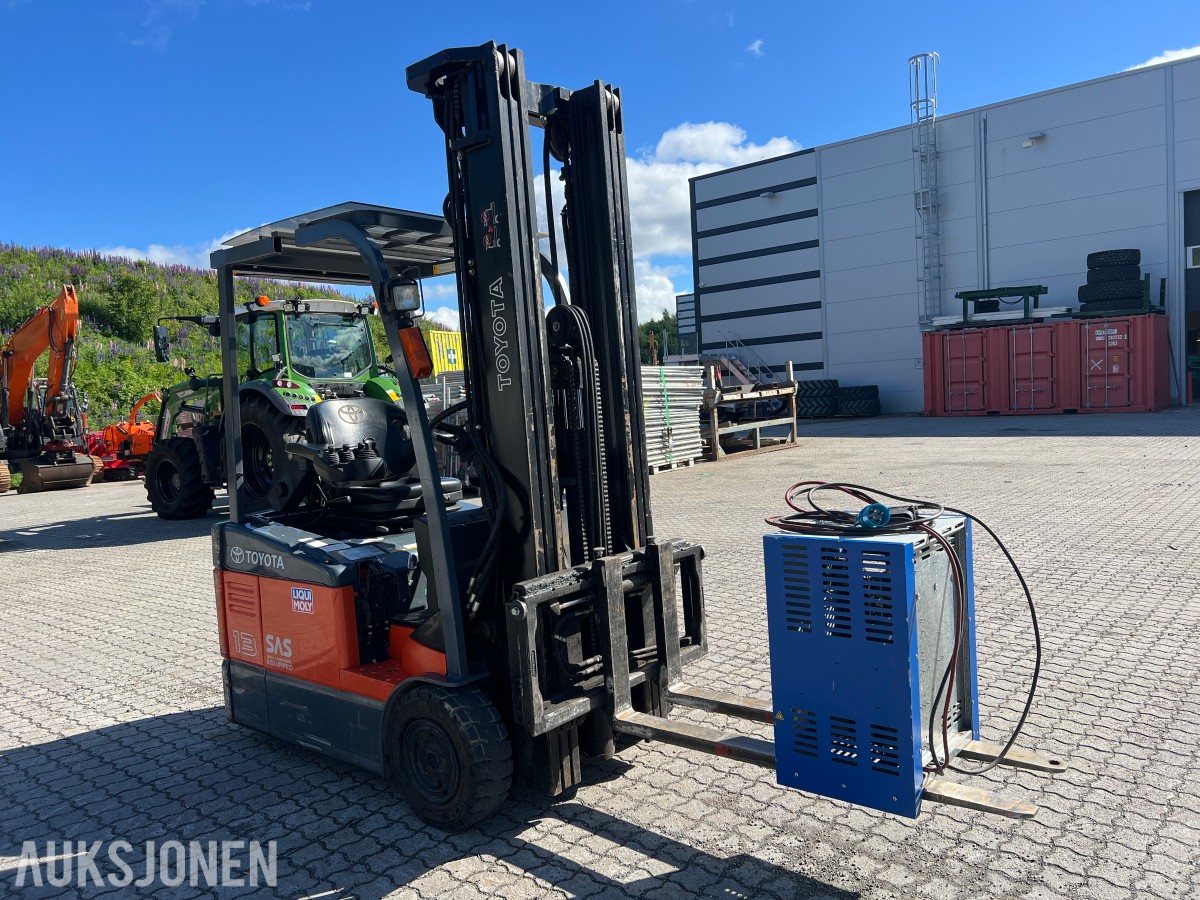 2008 Toyota 7FBEF13 - Batteridrevet Gaffeltruck kunn: 1318 t