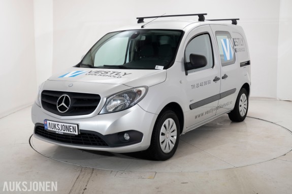 2016 Mercedes-Benz CITAN *INGEN MINSTEPRIS* 1,5 D 90HK 3 SETER KLIMA CRUISE SKYVEDØRER
