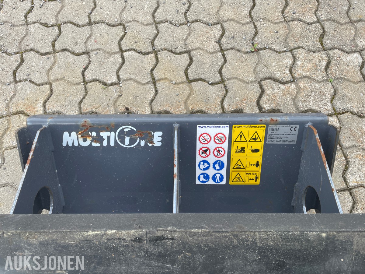2021 Multione gummiskrape 150cm
