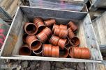 31 paller med diverse VA-plastdeler selges samlet