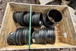 31 paller med diverse VA-plastdeler selges samlet