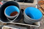 31 paller med diverse VA-plastdeler selges samlet