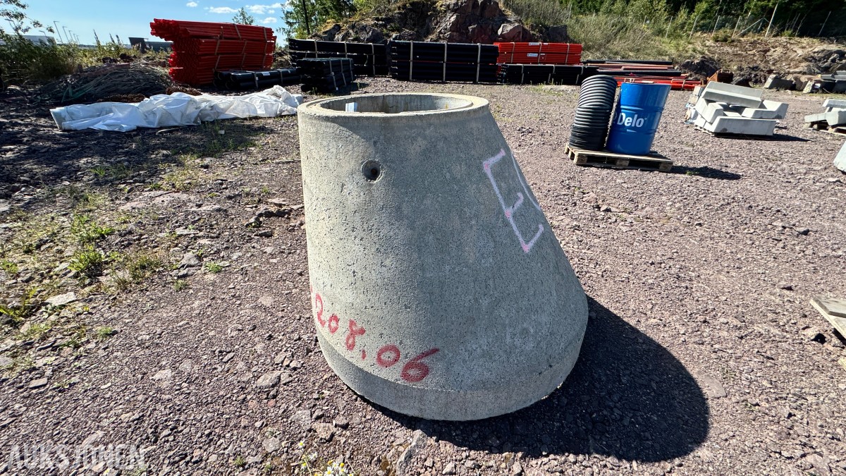 Betongkummer Lokk, rammer og støtteringer