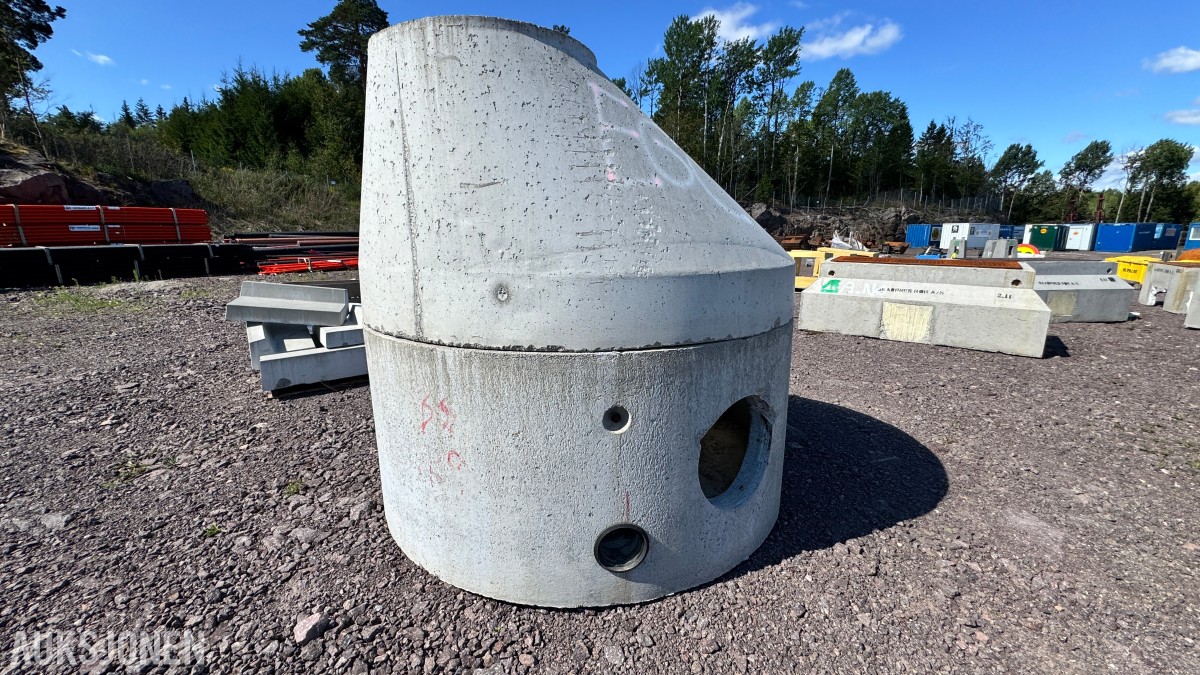 Betongkummer Lokk, rammer og støtteringer