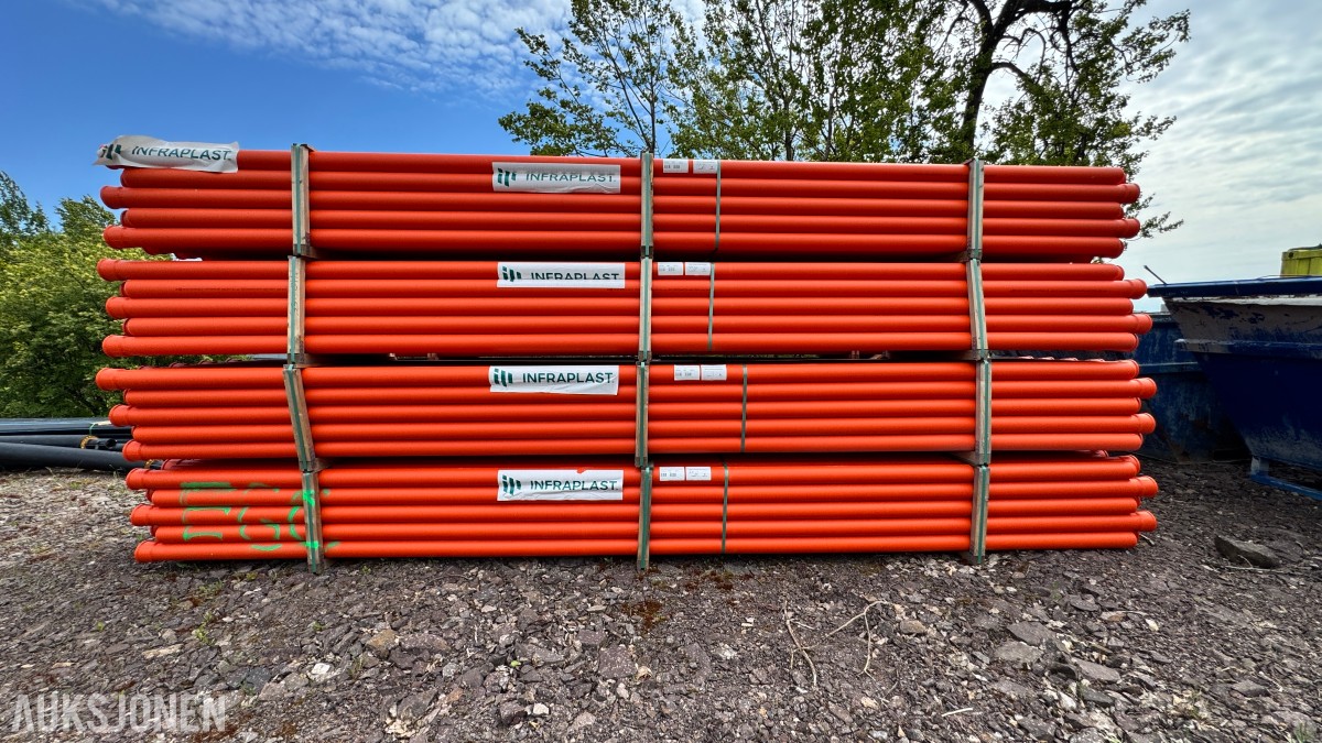 2025 INFRAPLAST 1200 meter PP_HM KABELRØR Ø110 SN8
