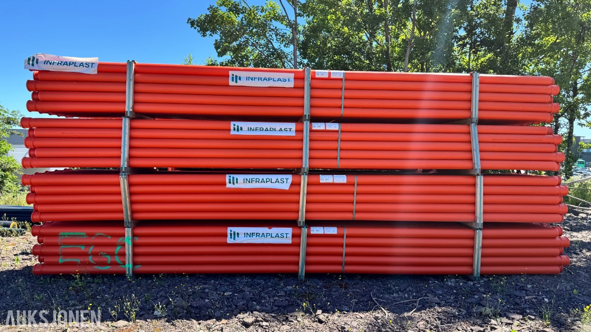 2025 INFRAPLAST 1200 meter PP_HM KABELRØR Ø110 SN8