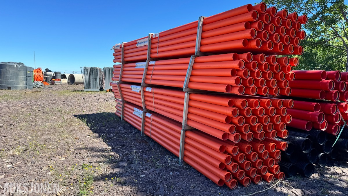 2025 INFRAPLAST 1200 meter PP_HM KABELRØR Ø110 SN8