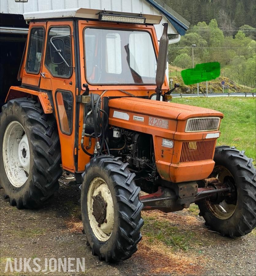 1981 Fiat 420 DT 4x4 - mva fri traktor