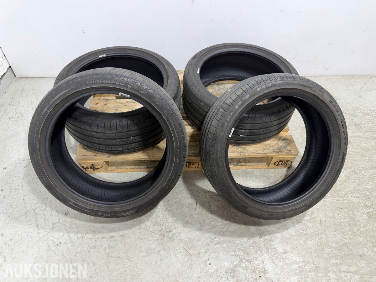 2020 4 stk Pirelli Cinturato P7 Run Flat sommerdekk