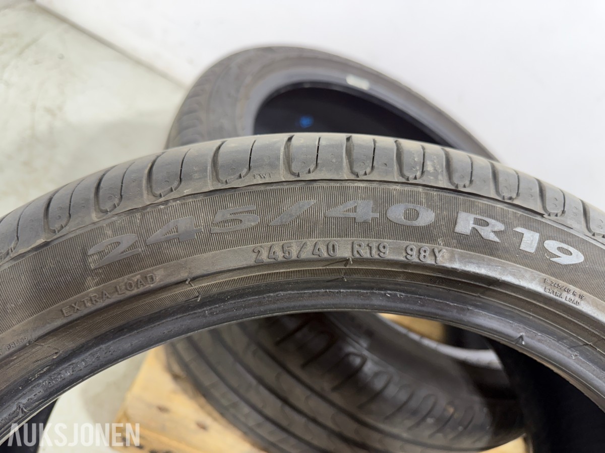 2020 4 stk Pirelli Cinturato P7 Run Flat sommerdekk