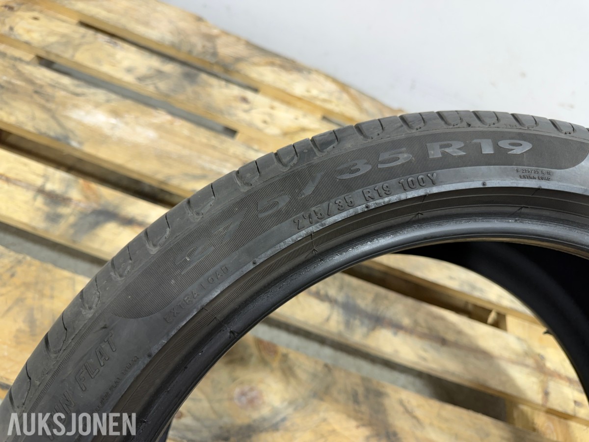 2020 4 stk Pirelli Cinturato P7 Run Flat sommerdekk