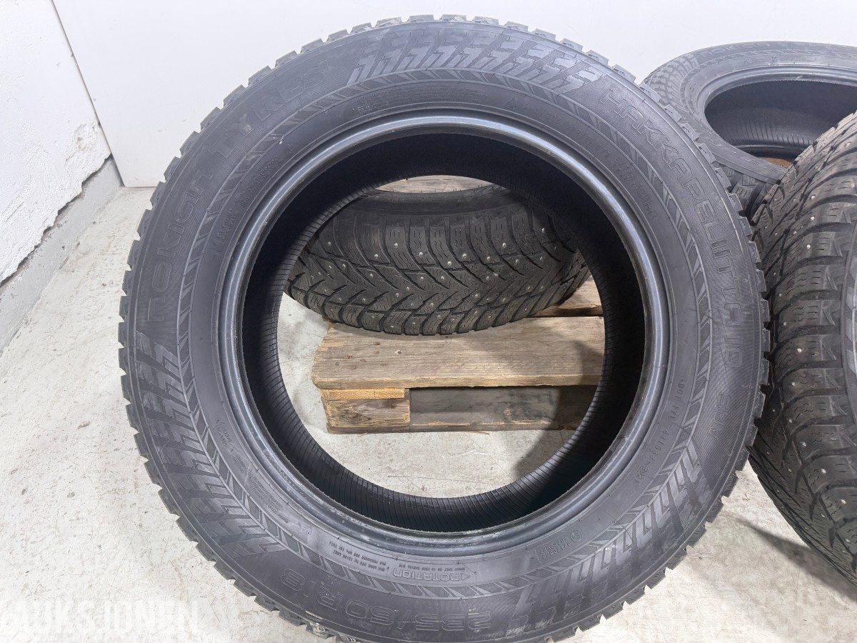 2021 4 stk Nokian Hakkapeliitta 10 SUV piggdekk 235/60 R18