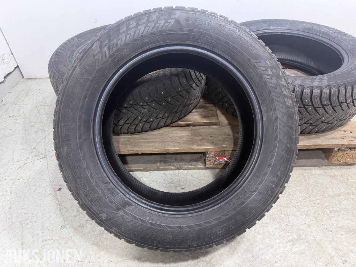 2021 4 stk Nokian Hakkapeliitta 10 SUV piggdekk 235/60 R18