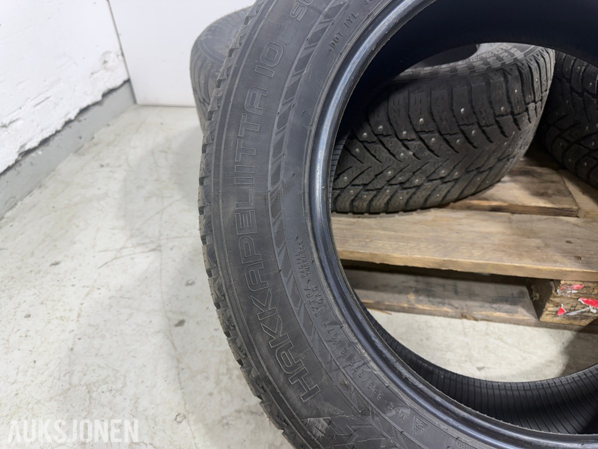 2021 4 stk Nokian Hakkapeliitta 10 SUV piggdekk 235/60 R18
