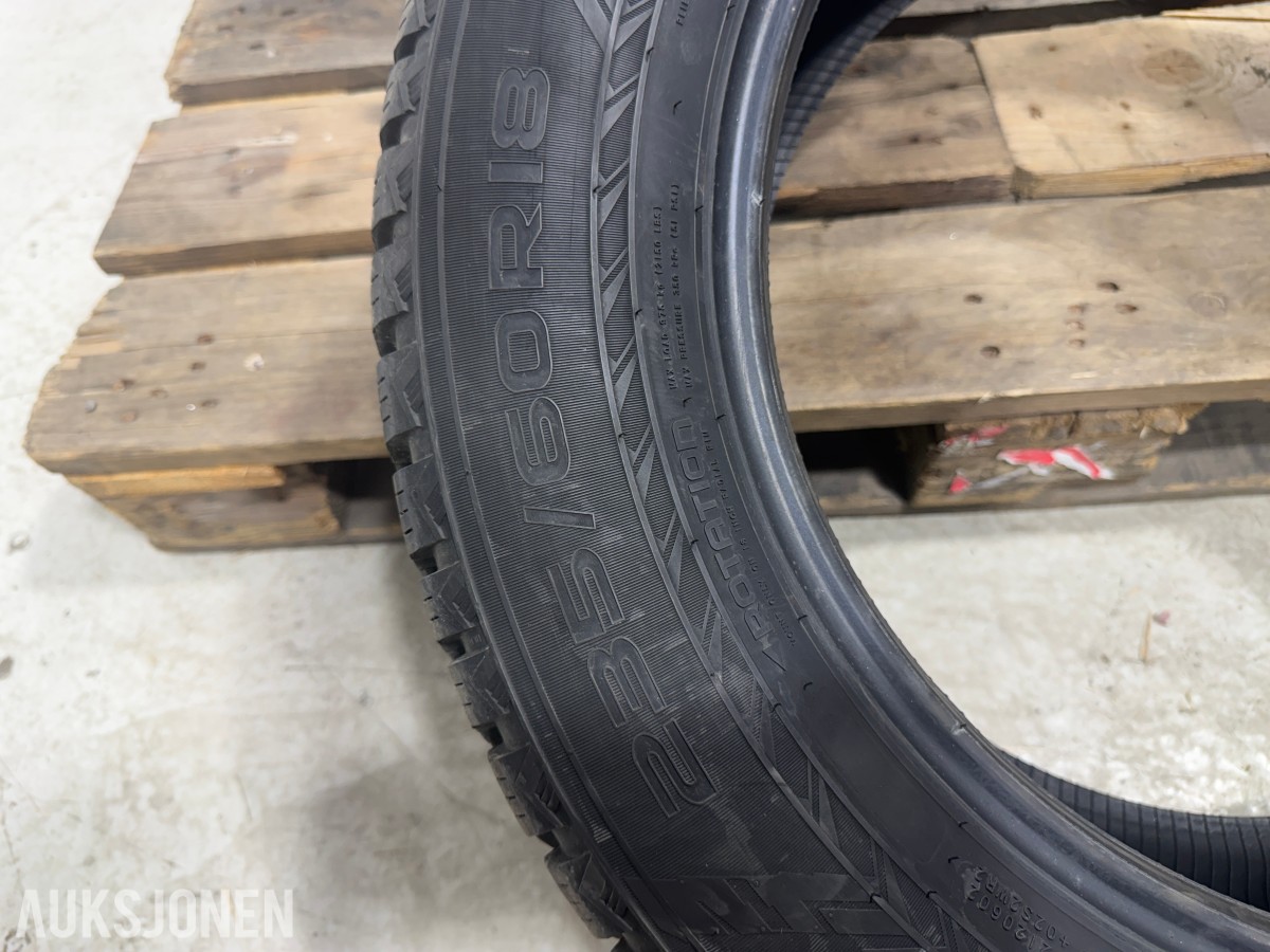 2021 4 stk Nokian Hakkapeliitta 10 SUV piggdekk 235/60 R18