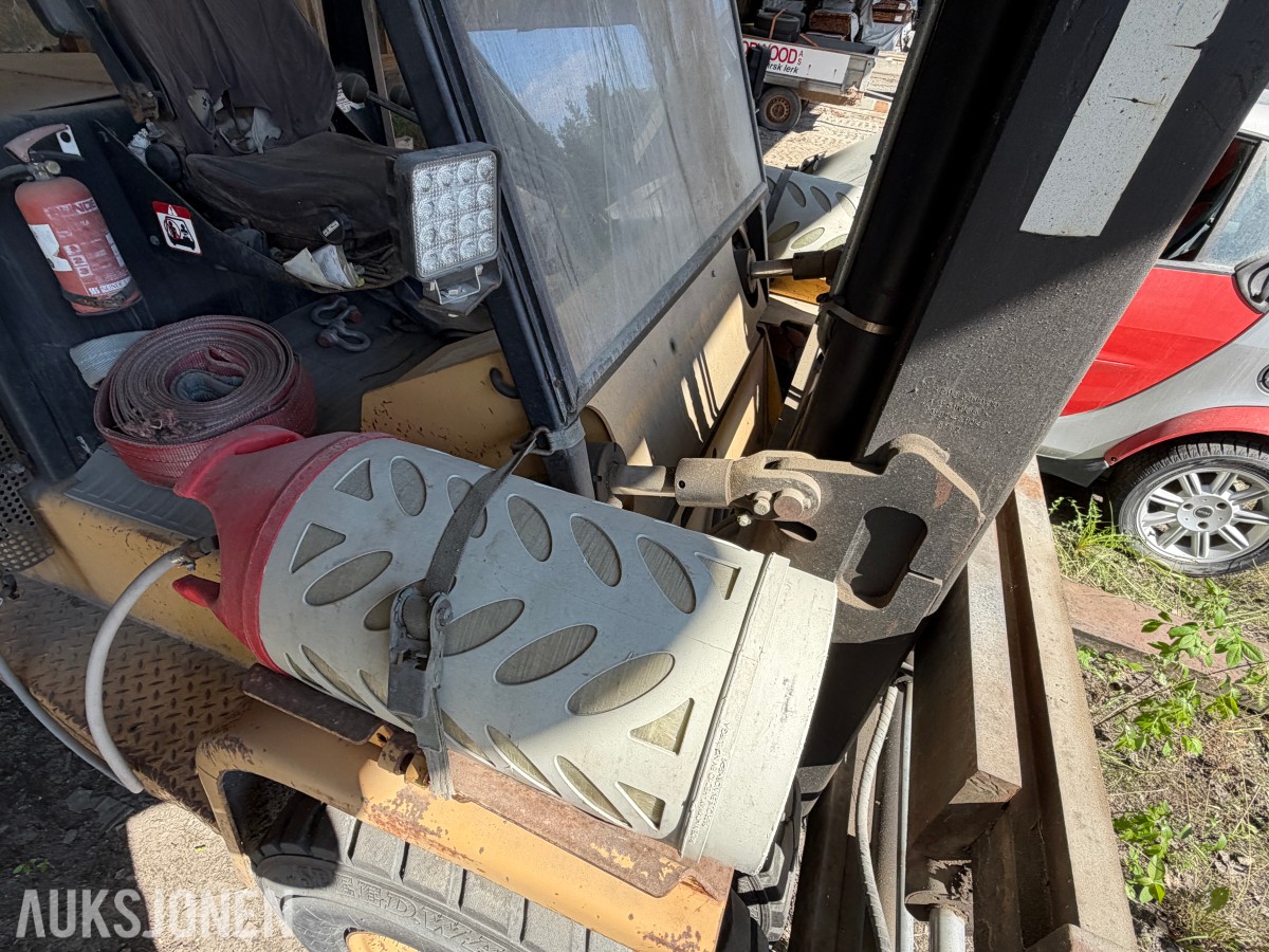 1991 Hyster H6.00XL Gaffeltruck / Propan / Gaffelforlengere