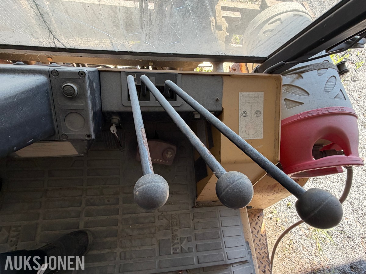 1991 Hyster H6.00XL Gaffeltruck / Propan / Gaffelforlengere