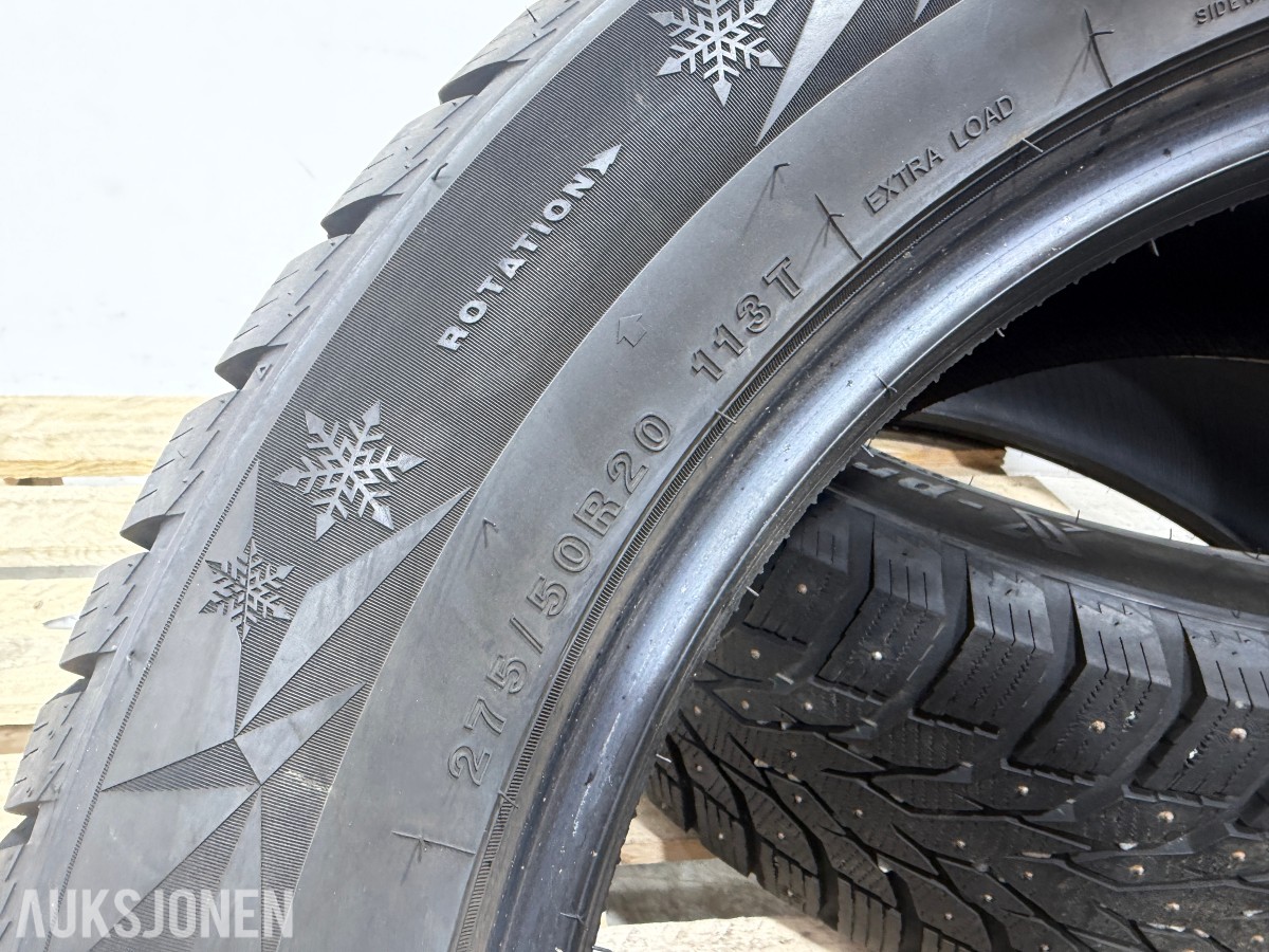 2023 4 stk Tracmax X-Privilo S500 piggdekk 275/50 R20