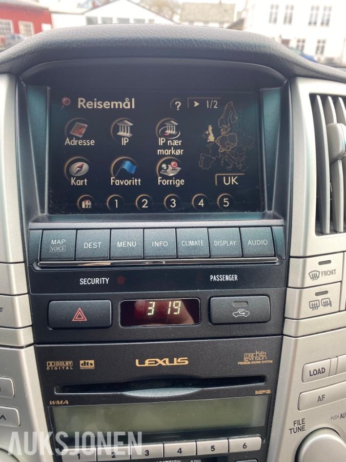 2006 Lexus RX400h 3.3 Hybrid 211hk 4WD cruisekontroll ryggekamera navigasjon