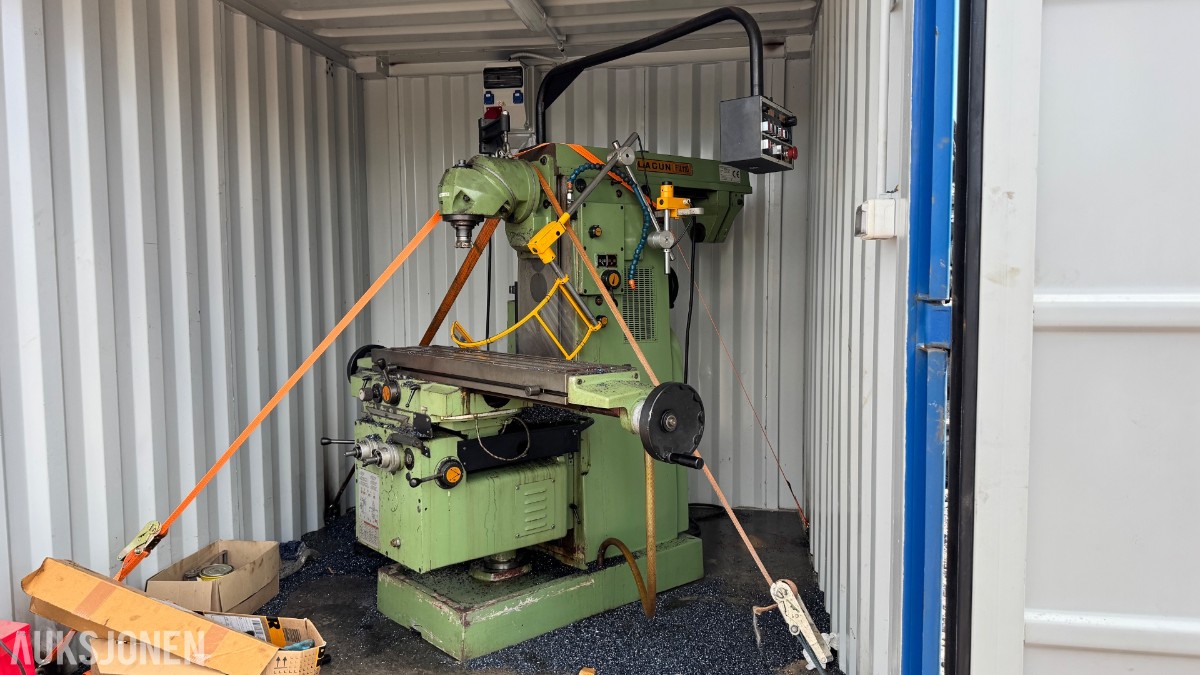 1995 LAGUN FU110 FRESEMASKIN I 10 FOT CONTAINER