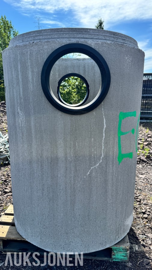 16 stk PreMod sandfang Ø1000 mm med kjegler og dykkere