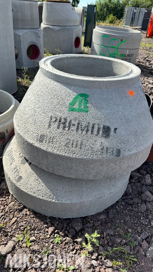 16 stk PreMod sandfang Ø1000 mm med kjegler og dykkere
