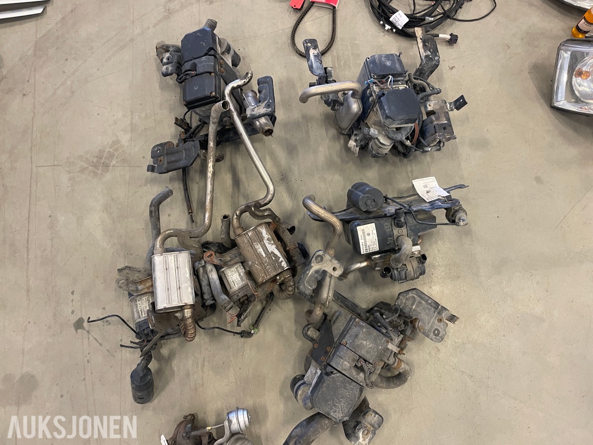 3 Paller diverse bildeler ny aircon pumpe mm