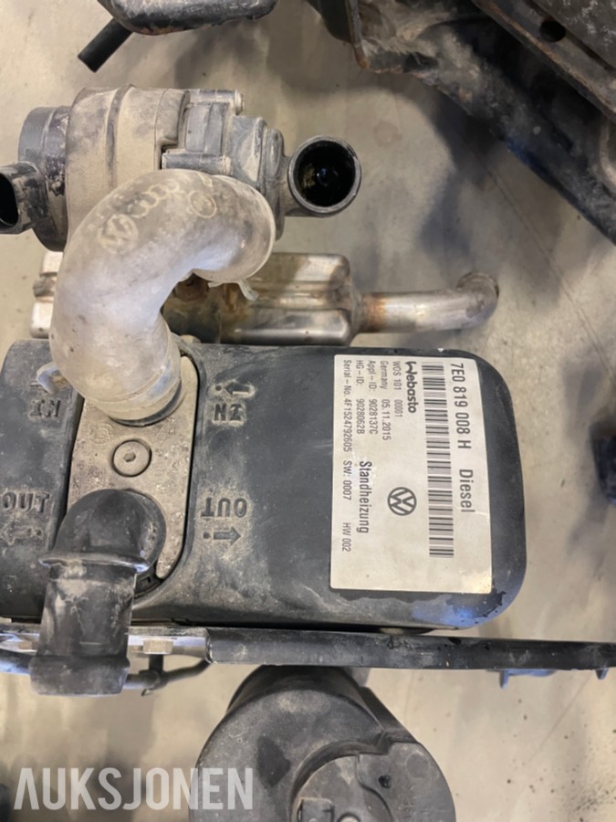3 Paller diverse bildeler ny aircon pumpe mm