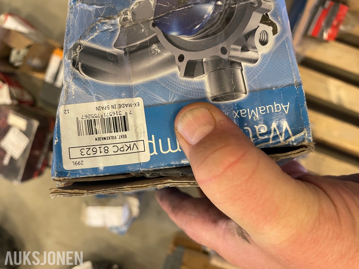 3 Paller diverse bildeler ny aircon pumpe mm