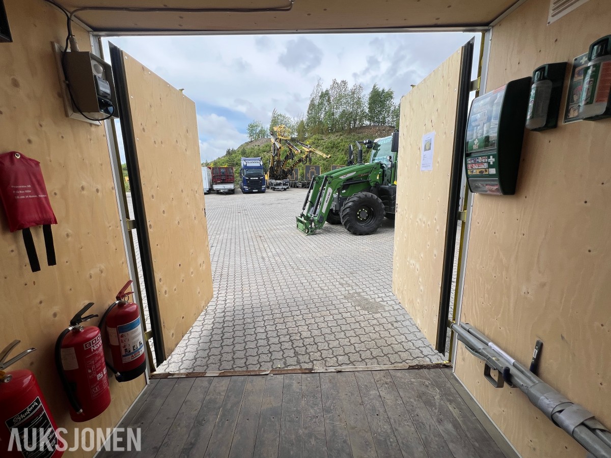 10 fots beredskapscontainer fra 2017