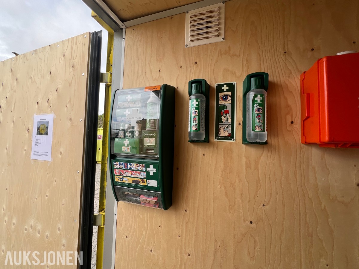 10 fots beredskapscontainer fra 2017