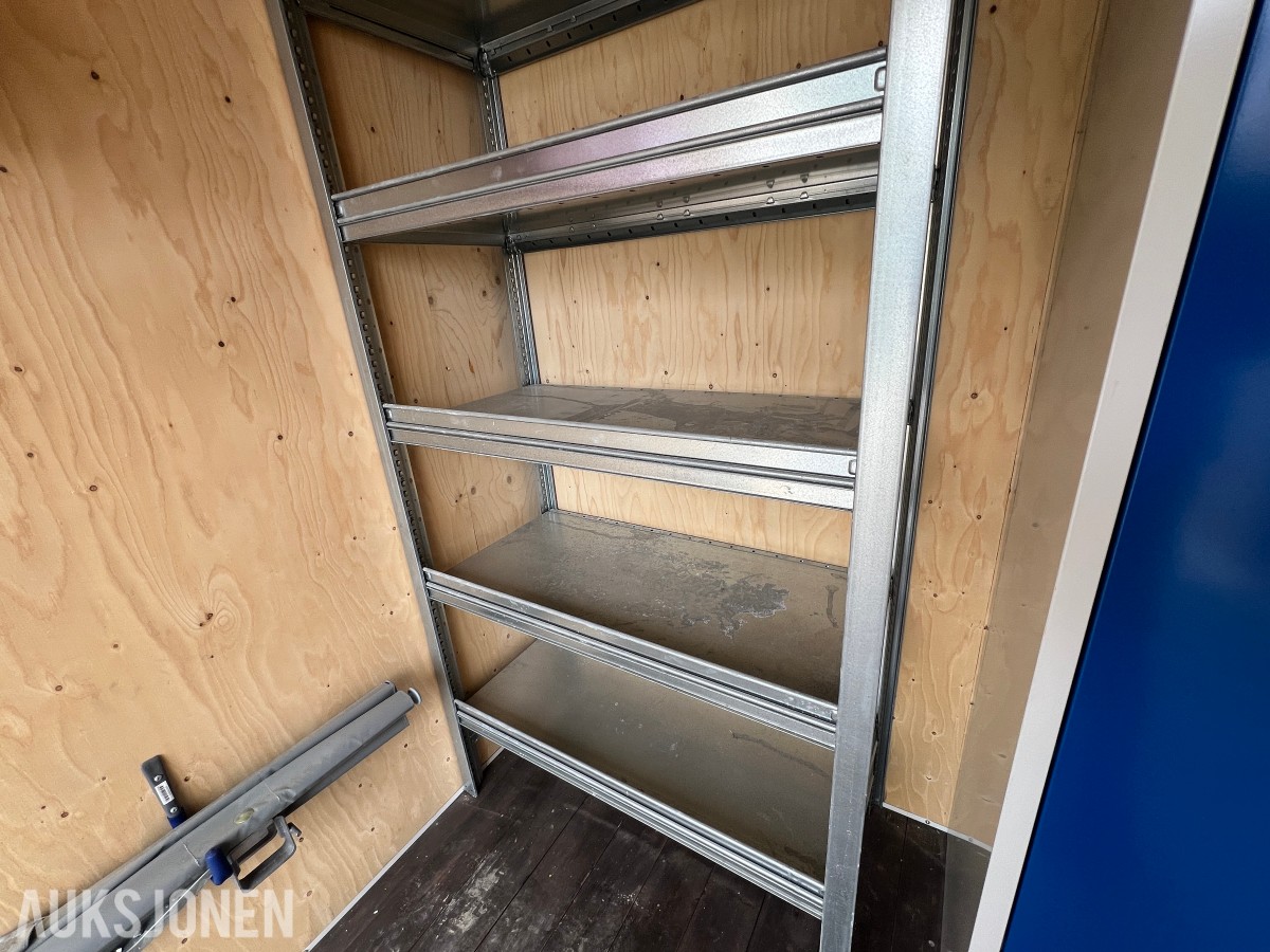 10 fots beredskapscontainer fra 2017