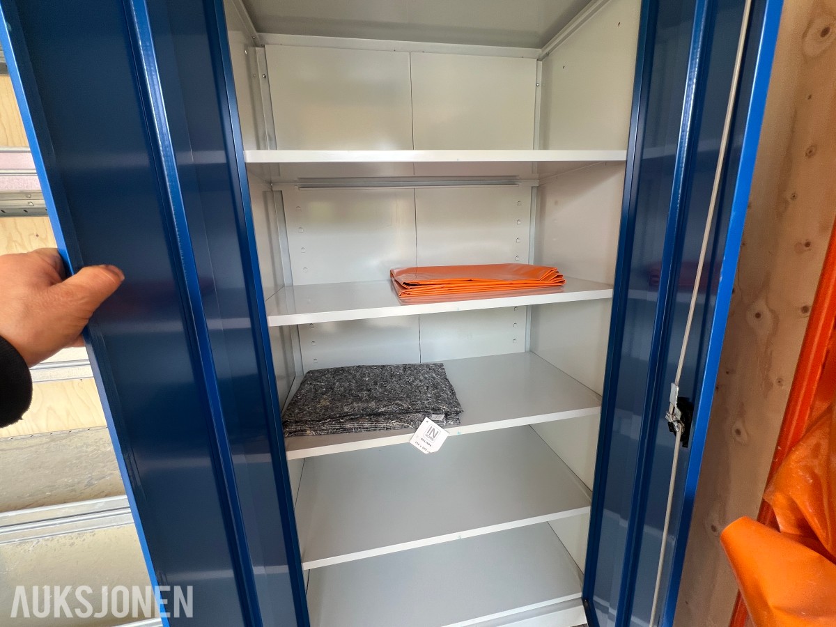 10 fots beredskapscontainer fra 2017