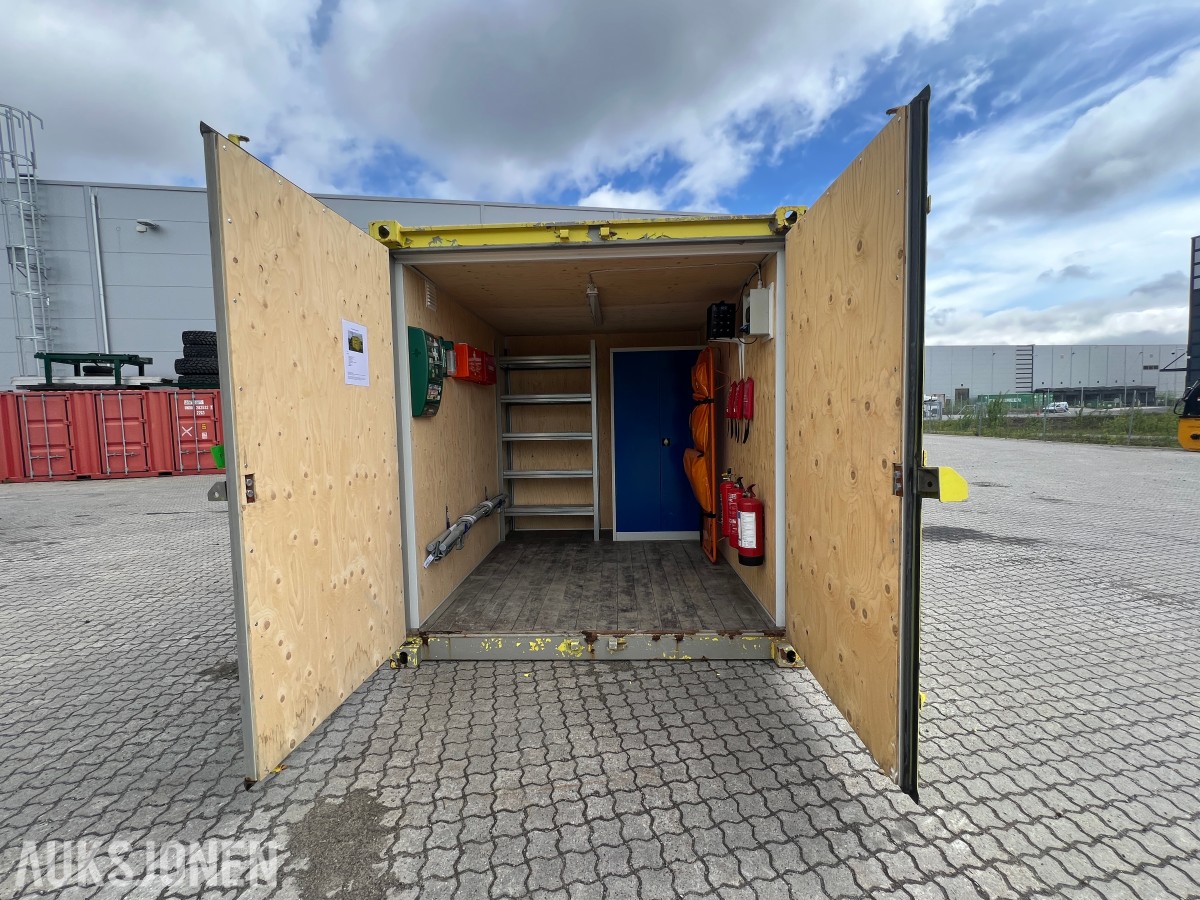 10 fots beredskapscontainer fra 2017