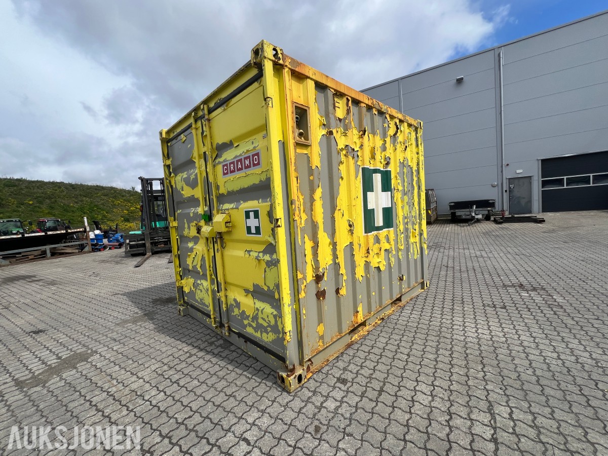 10 fots beredskapscontainer fra 2017