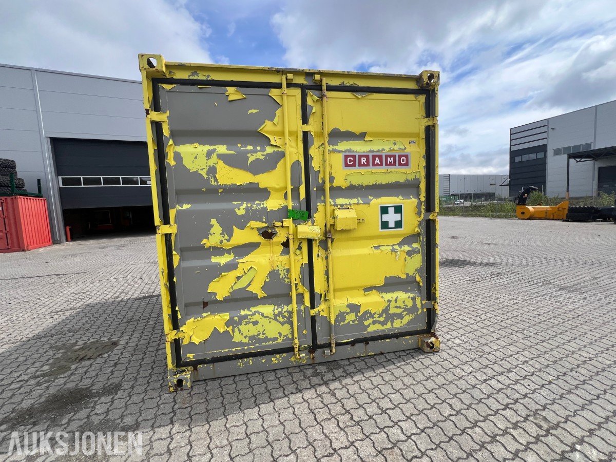 10 fots beredskapscontainer fra 2017