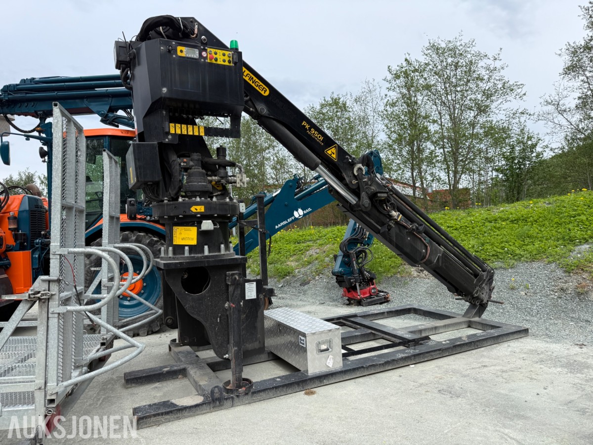 Hydrema MX Rail Lift med Palfinger arbeidskurv – 2018 modell