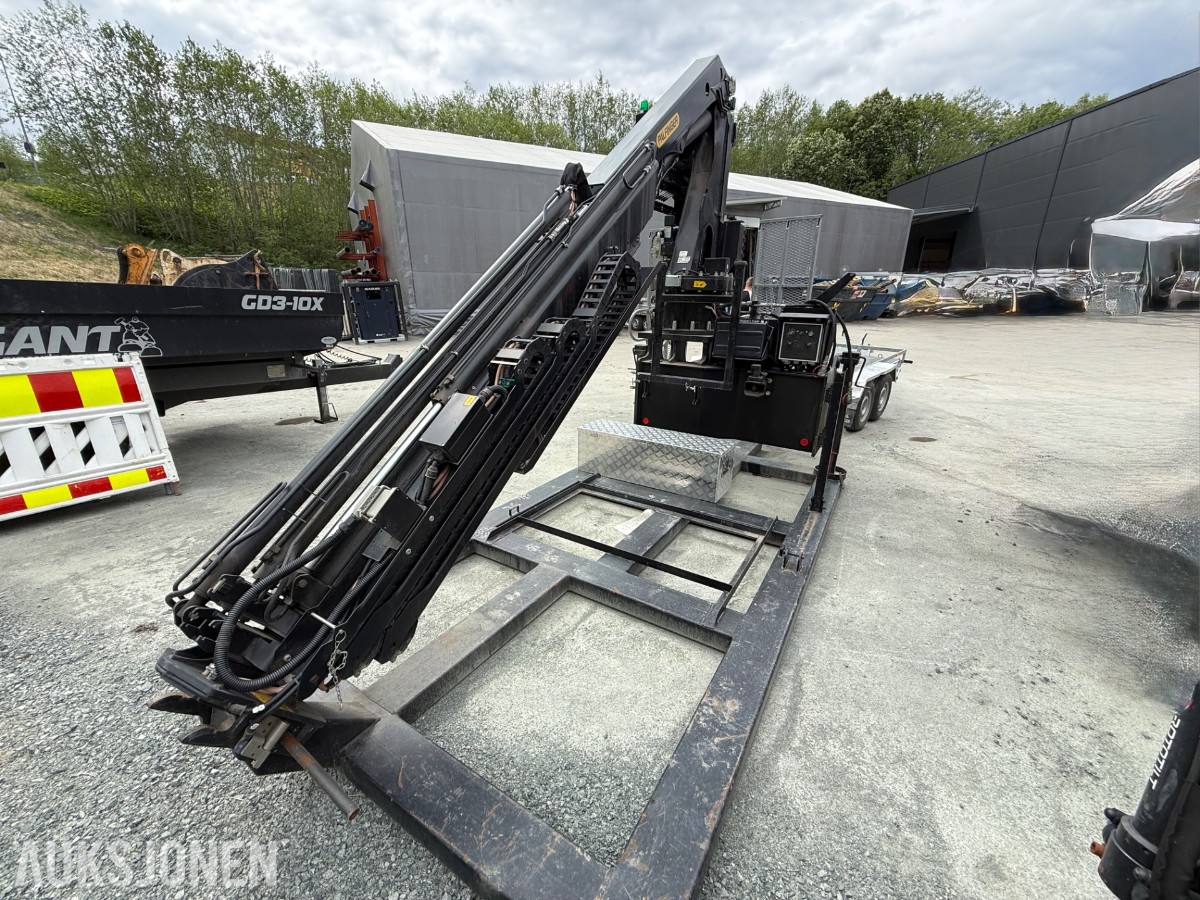Hydrema MX Rail Lift med Palfinger arbeidskurv – 2018 modell