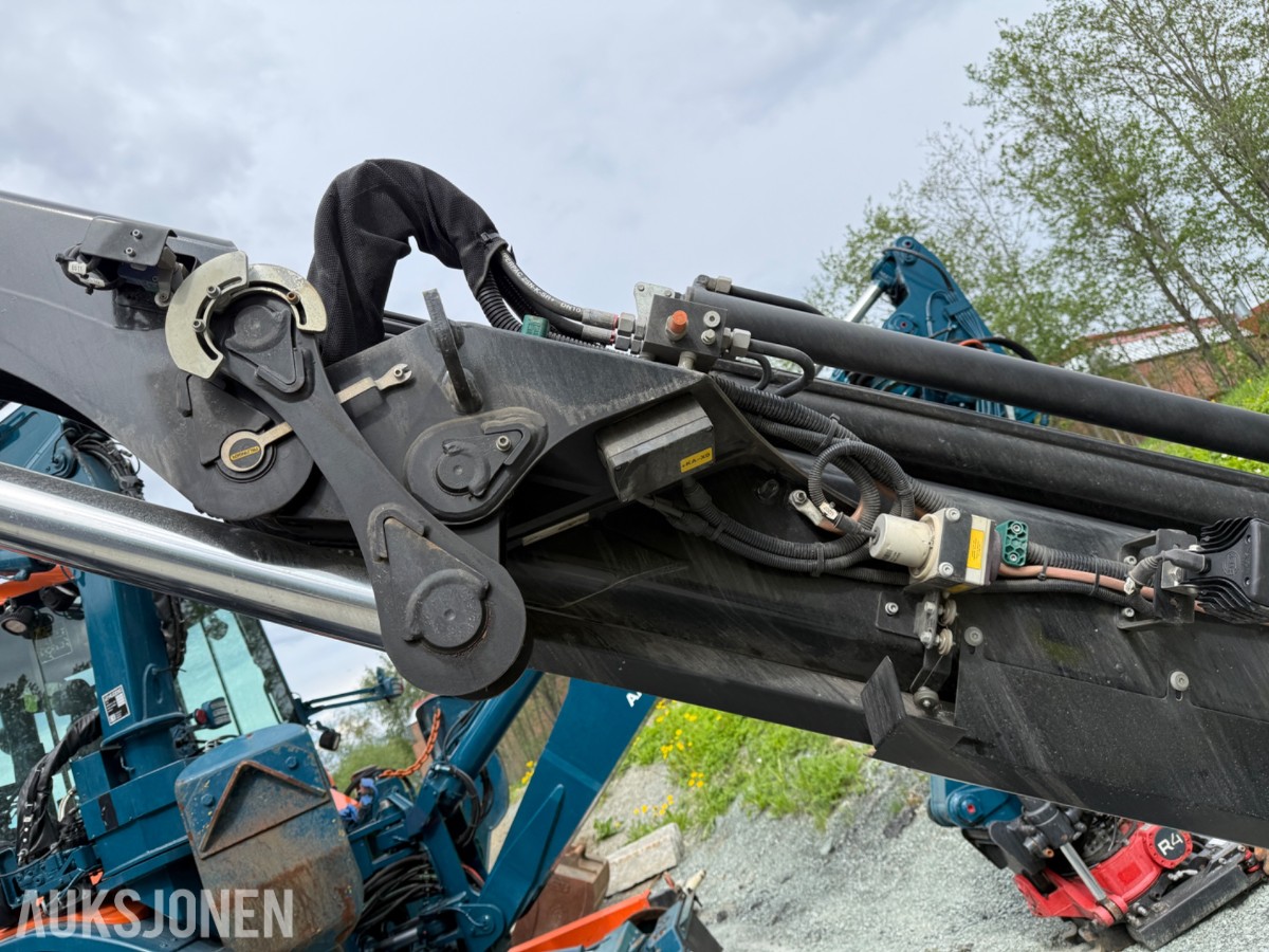 Hydrema MX Rail Lift med Palfinger arbeidskurv – 2018 modell