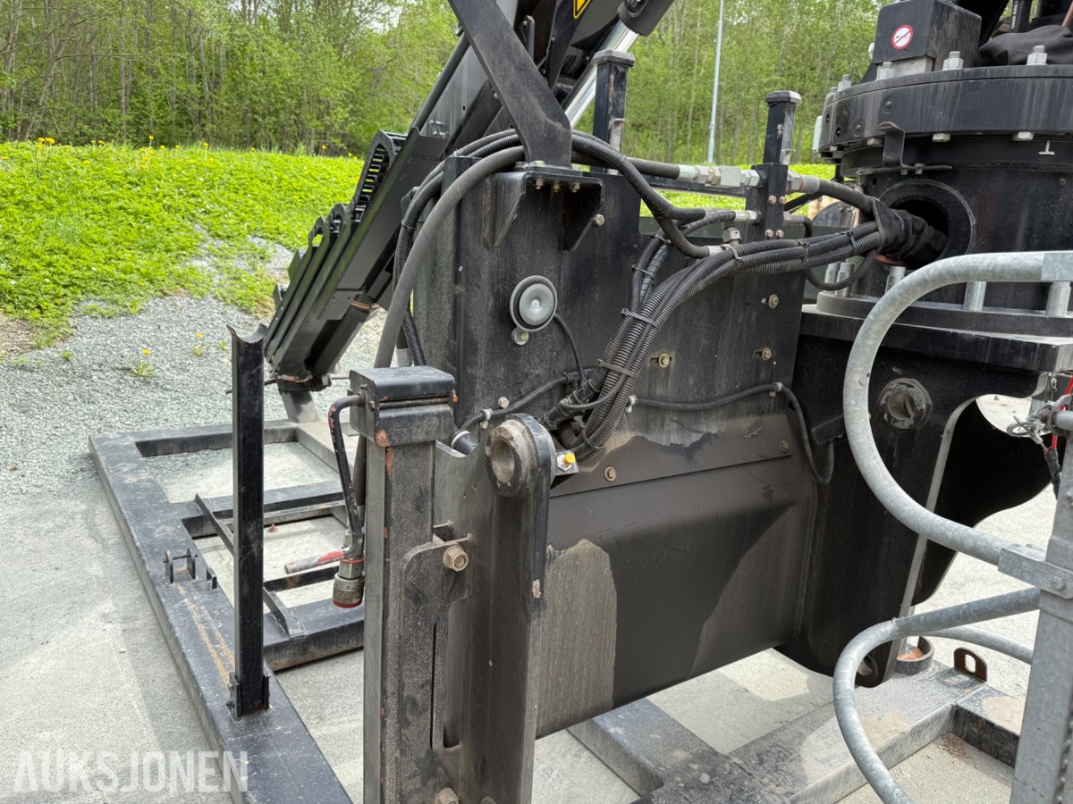 Hydrema MX Rail Lift med Palfinger arbeidskurv – 2018 modell