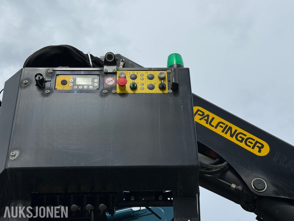 Hydrema MX Rail Lift med Palfinger arbeidskurv – 2018 modell